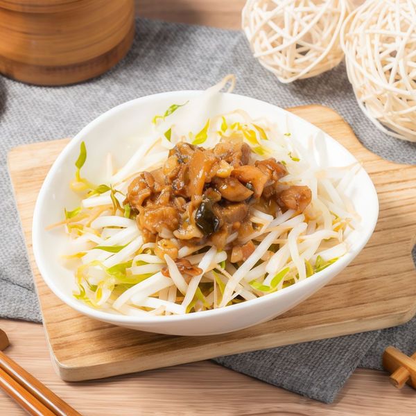 燙綠豆芽
