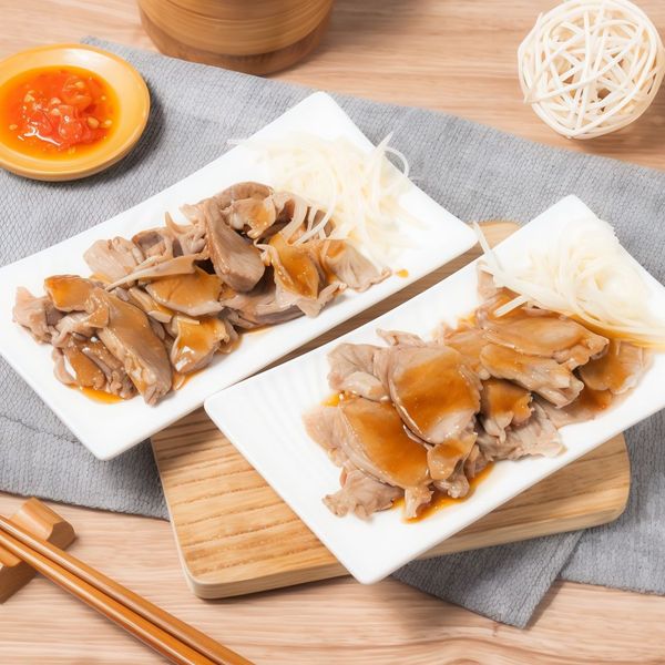 雙肉拼盤〖肝連、嘴邊肉〗